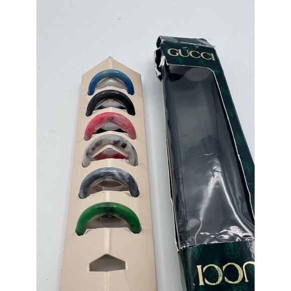 Authentic Set of Gucci Marble Bezels for Bezel watch